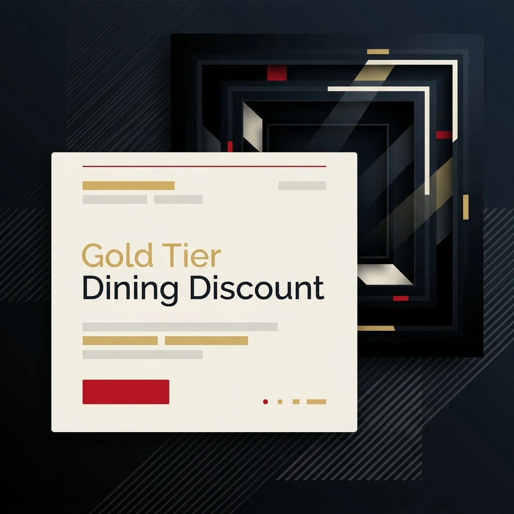 Gold Tier Dining Discount